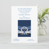 Einladung zur Hochzeit (Stehend Vorderseite)