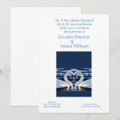 Einladung zur Hochzeit (Vorne/Hinten)