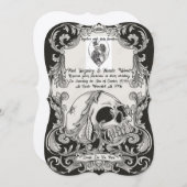 Einladung zur Hochzeit (Vorne/Hinten)