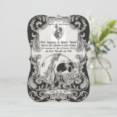 Einladung zur Hochzeit (Stehend Vorderseite)