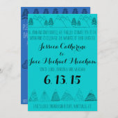 Einladung zur Hochzeit (Vorne/Hinten)
