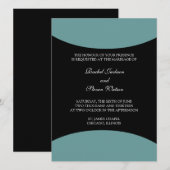Einladung zur Hochzeit (Vorne/Hinten)
