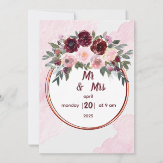 Einladung zur Hochzeit