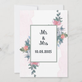 Einladung zur Hochzeit