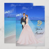 Einladung zur Hochzeit (Vorne/Hinten)
