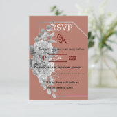 Einladung zur Hochzeit (Stehend Vorderseite)