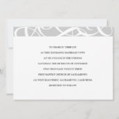 Einladung zur Hochzeit (Rückseite)