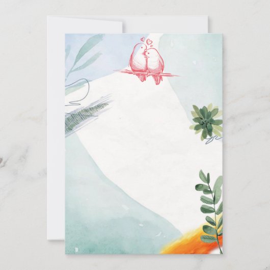 Einladung zur Hochzeit (Vorderseite)