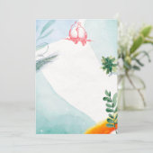 Einladung zur Hochzeit (Stehend Vorderseite)