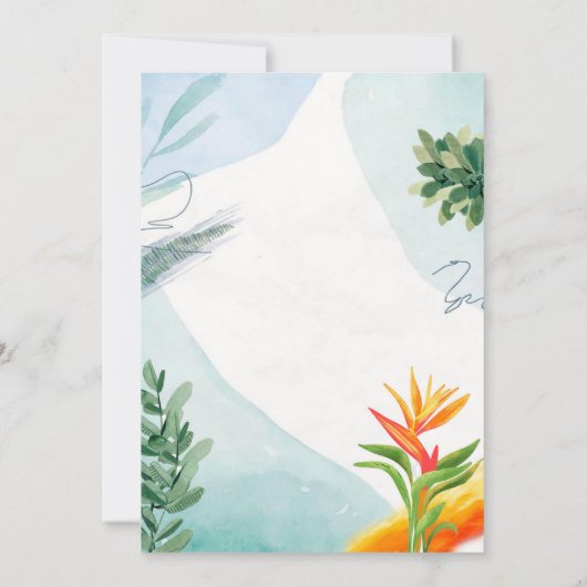 Einladung zur Hochzeit (Rückseite)