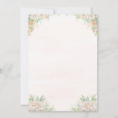 Einladung zur Hochzeit (Rückseite)