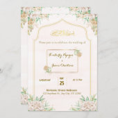 Einladung zur Hochzeit (Vorne/Hinten)