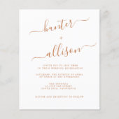 Einladung zur Hochzeit (Vorderseite)