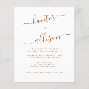 Einladung zur Hochzeit