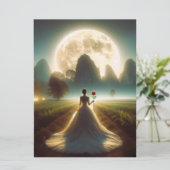 Einladung zur Hochzeit (Stehend Vorderseite)