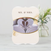 Einladung zur Hochzeit (Stehend Vorderseite)