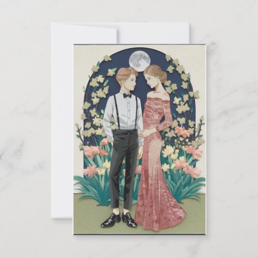 Einladung zur Hochzeit (Vorderseite)