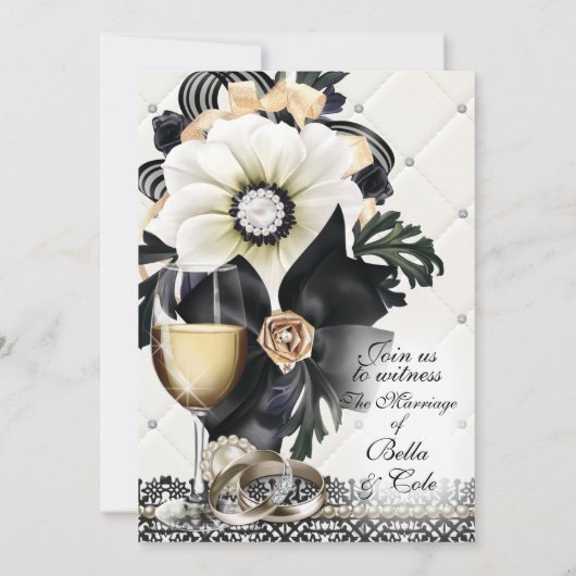 Einladung zur Hochzeit (Rückseite)