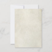 Einladung zur Hochzeit (Rückseite)