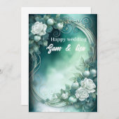 Einladung zur Hochzeit (Vorne/Hinten)