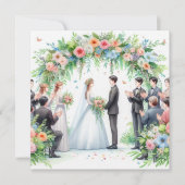 Einladung zur Hochzeit (Vorderseite)