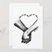 Einladung zur Hochzeit (Vorne/Hinten)