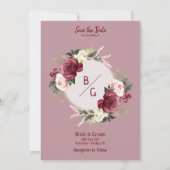 Einladung zur Hochzeit (Rückseite)