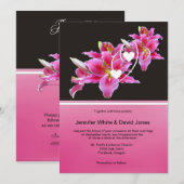 Einladung zur Hochzeit (Vorne/Hinten)