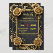 Einladung zur Hochzeit (Vorne/Hinten)