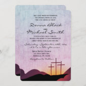 Einladung zur Hochzeit (Vorne/Hinten)