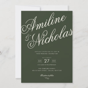 Einladung zur Hochzeit
