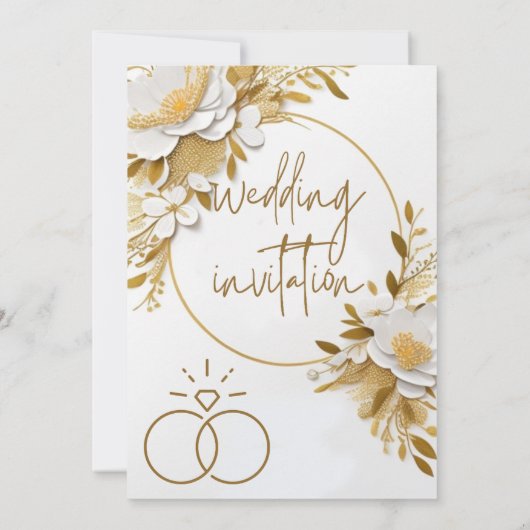 Einladung zur Hochzeit (Rückseite)