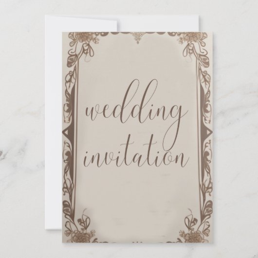 Einladung zur Hochzeit (Rückseite)