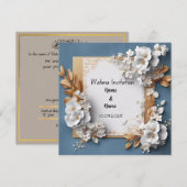 Einladung zur Hochzeit (Vorne/Hinten)