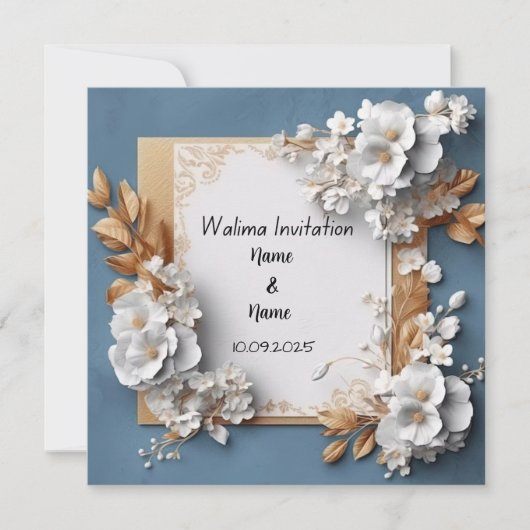 Einladung zur Hochzeit (Vorderseite)