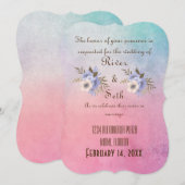 Einladung zur Hochzeit (Vorne/Hinten)