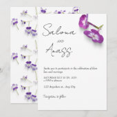 Einladung zur Hochzeit (Vorne/Hinten)