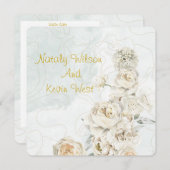 Einladung zur Hochzeit (Vorne/Hinten)