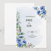 Einladung zur Hochzeit (Vorne/Hinten)