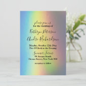 Einladung zur Hochzeit (Stehend Vorderseite)