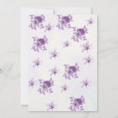 Einladung zur Hochzeit (Rückseite)