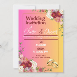 Einladung zur Hochzeit