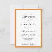 Einladung zur Hochzeit (Vorderseite)