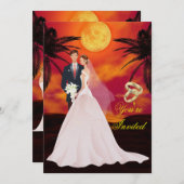 Einladung zur Hochzeit (Vorne/Hinten)