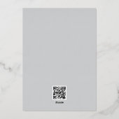 Einladung zur Hochzeit (Rückseite)