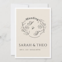 Einladung zur Hochzeit