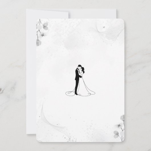 Einladung zur Hochzeit (Rückseite)