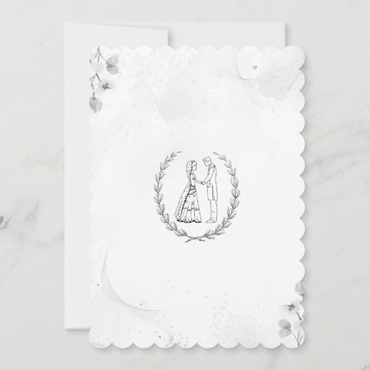 Einladung zur Hochzeit (Rückseite)