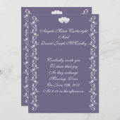 Einladung zur Hochzeit (Vorne/Hinten)