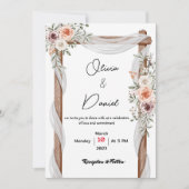 Einladung zur Hochzeit (Vorderseite)